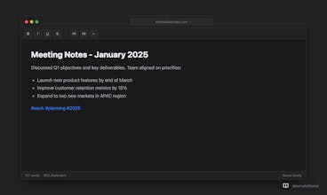 MinimalistNotes gallery image