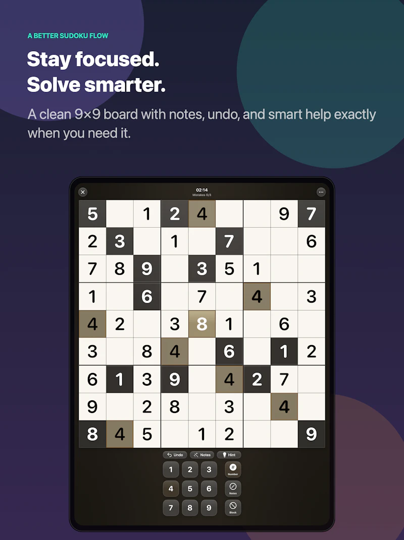 Sudoku Trainer Pro 2.3 screenshot 1