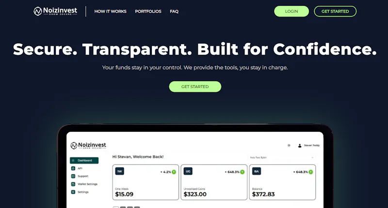 Noizinvest | Smart, Convenient Investing screenshot 2