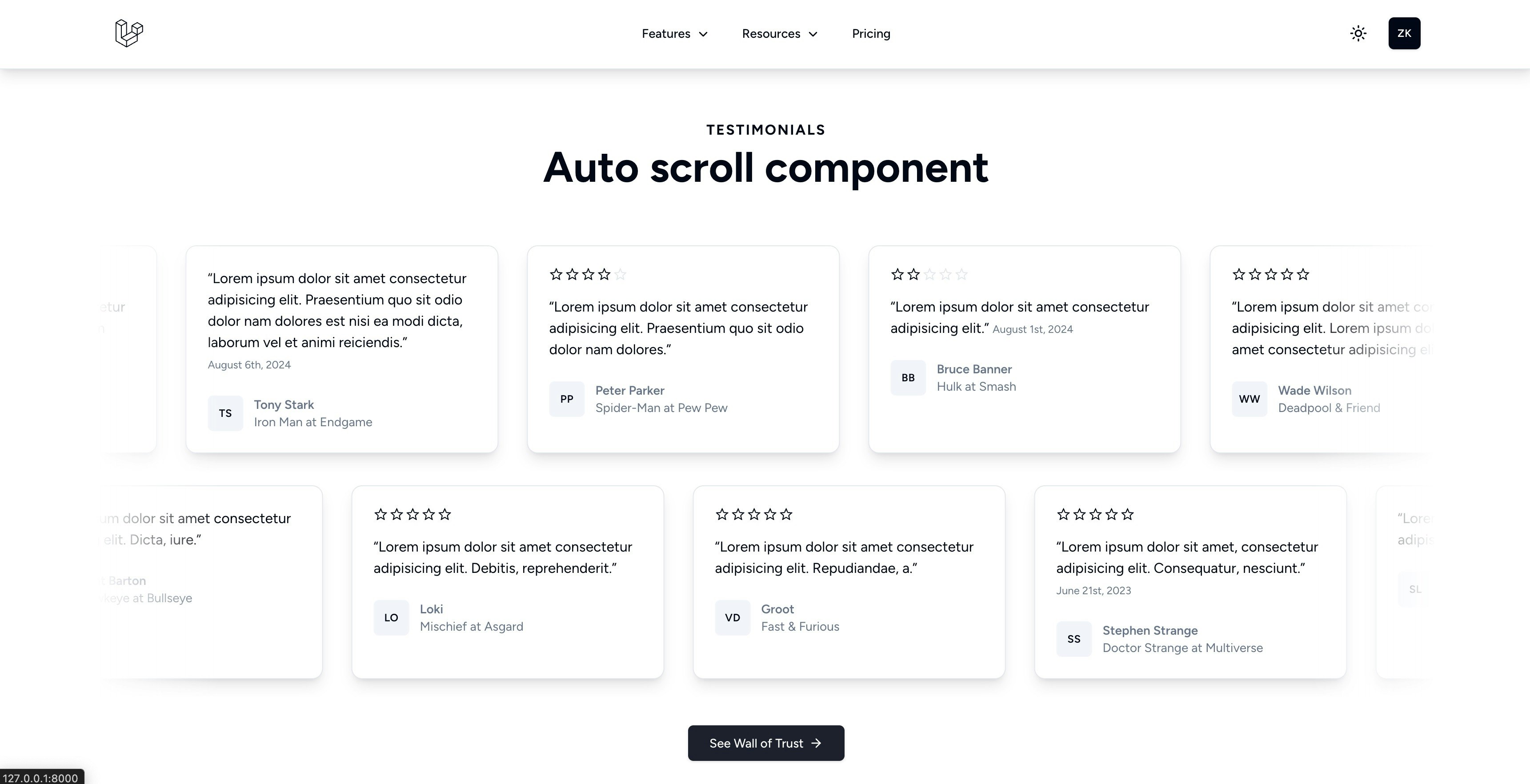 Butchr - Ultimate Laravel Starter Kit - Zeit schneiden, keine Ecken! Medien 6