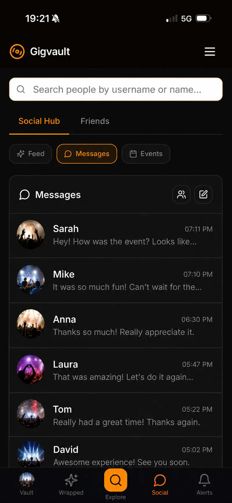 Gigvault screenshot 4