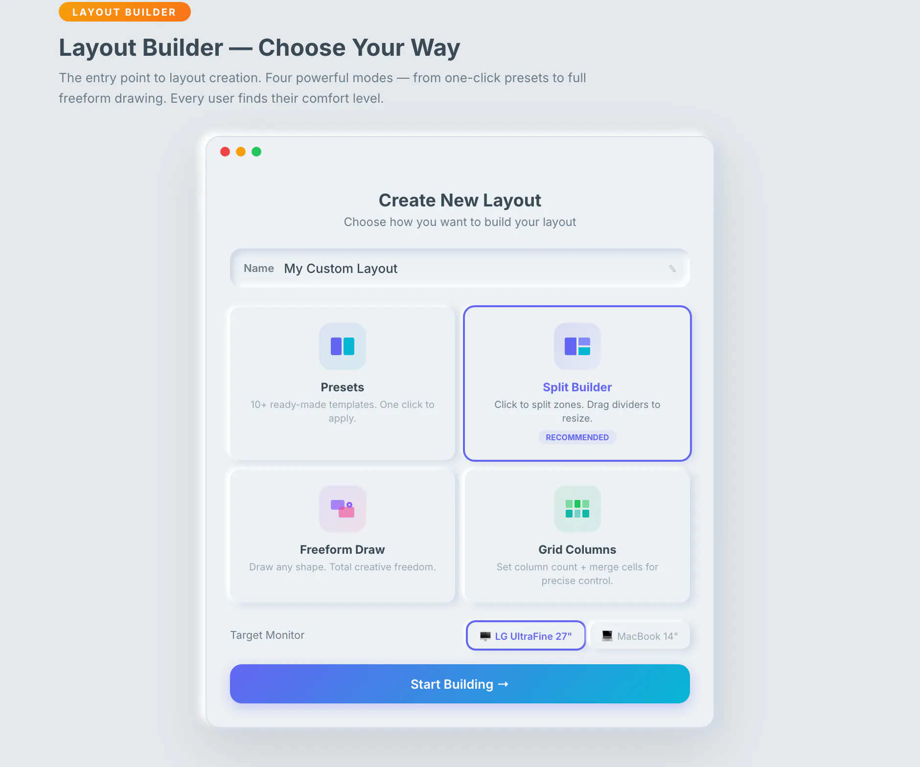 PinLayout gallery image