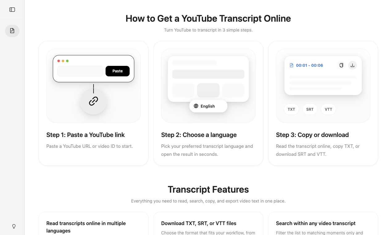 AI YouTube Transcript gallery image