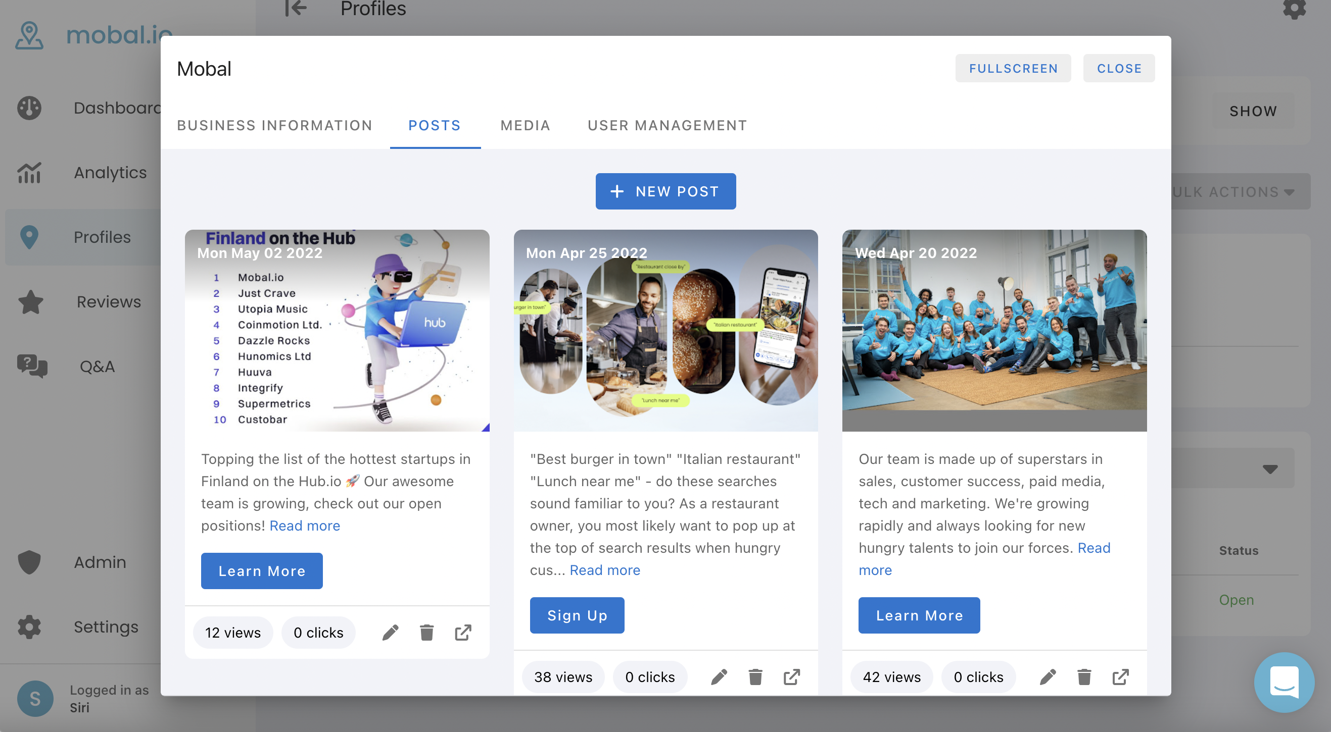 Mobal.io gallery image