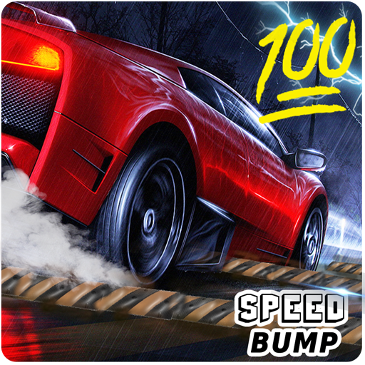 100 Speed Bumps Challenge: Speed Breaker Car Drive