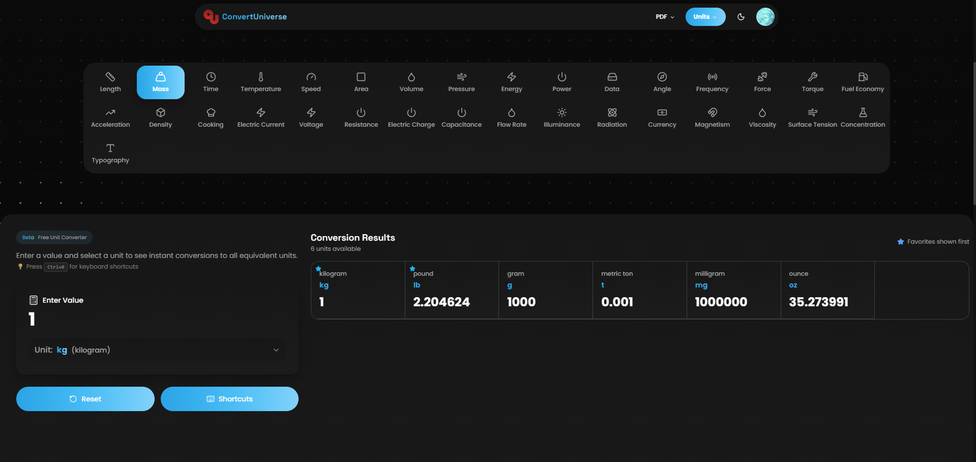 ConvertUniverse gallery image