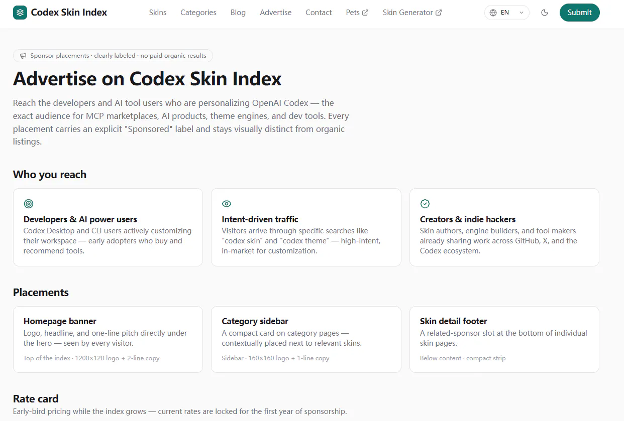 Awesome Codex Skin gallery image