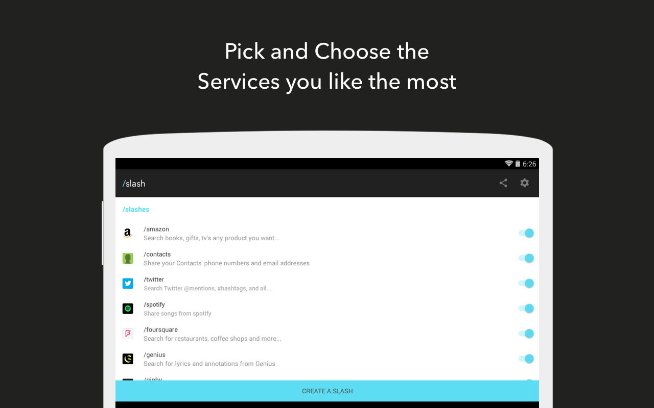 Slash Keyboard for Android  gallery image