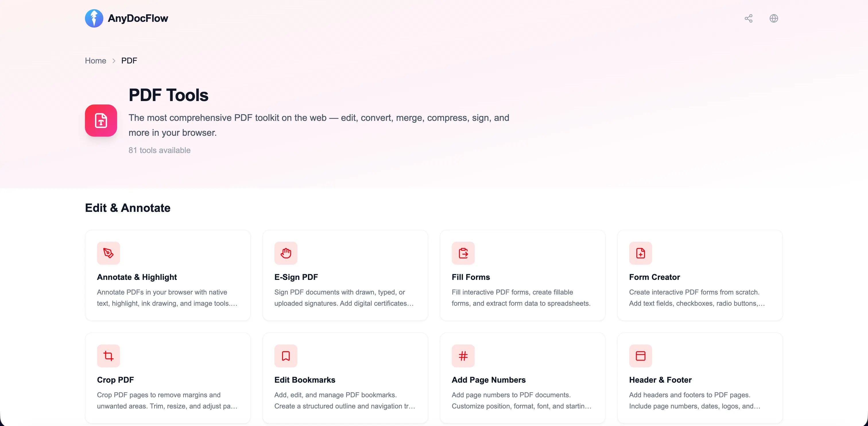 AnyDocFlow screenshot