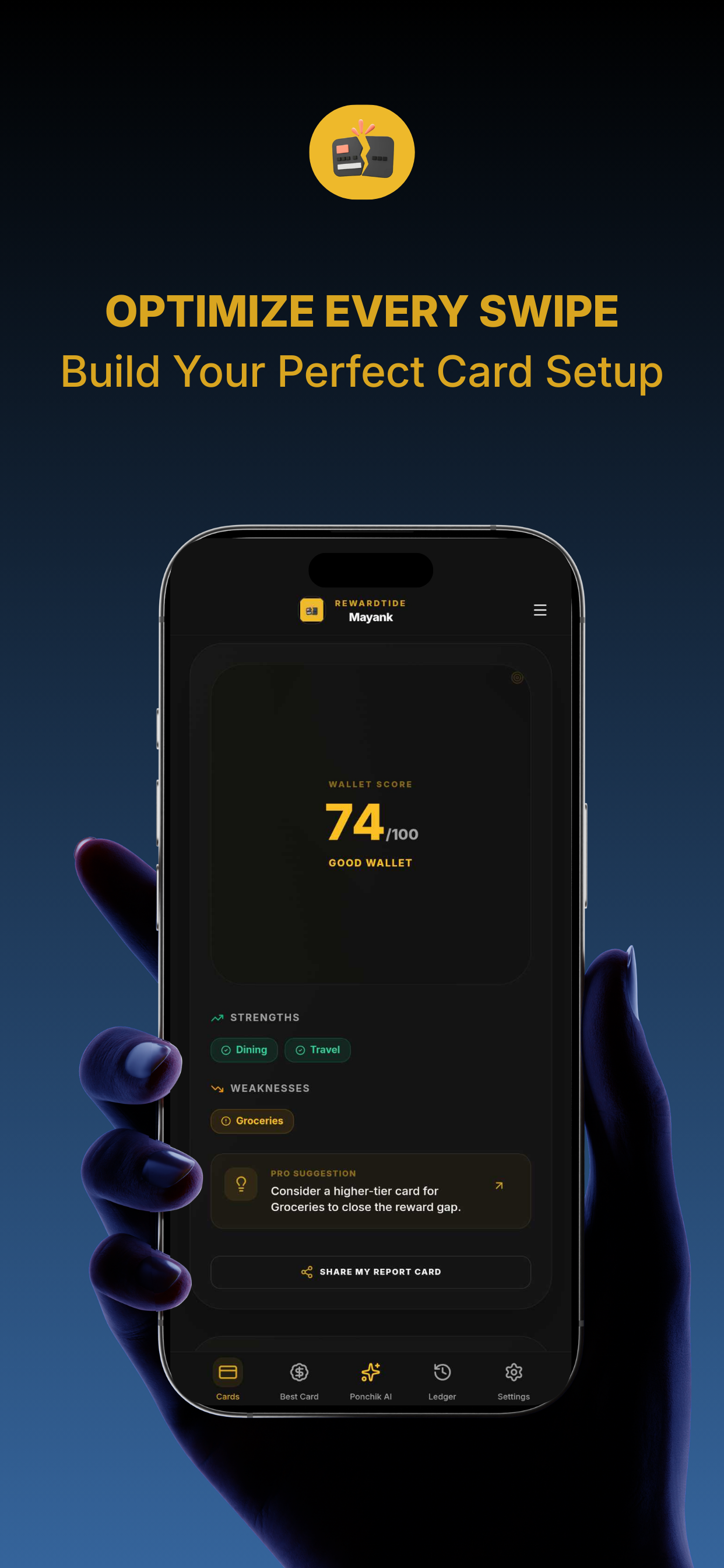 RewardTide - Screenshot 3 showing product features and functionality