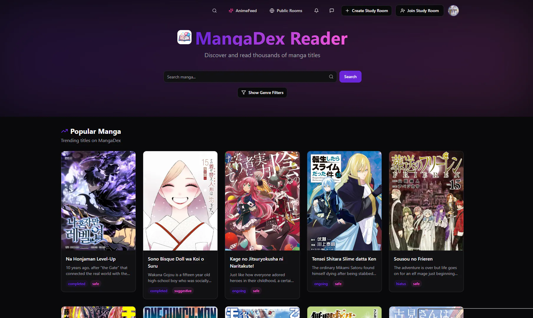Readmanga2gather のプロダクトバナー