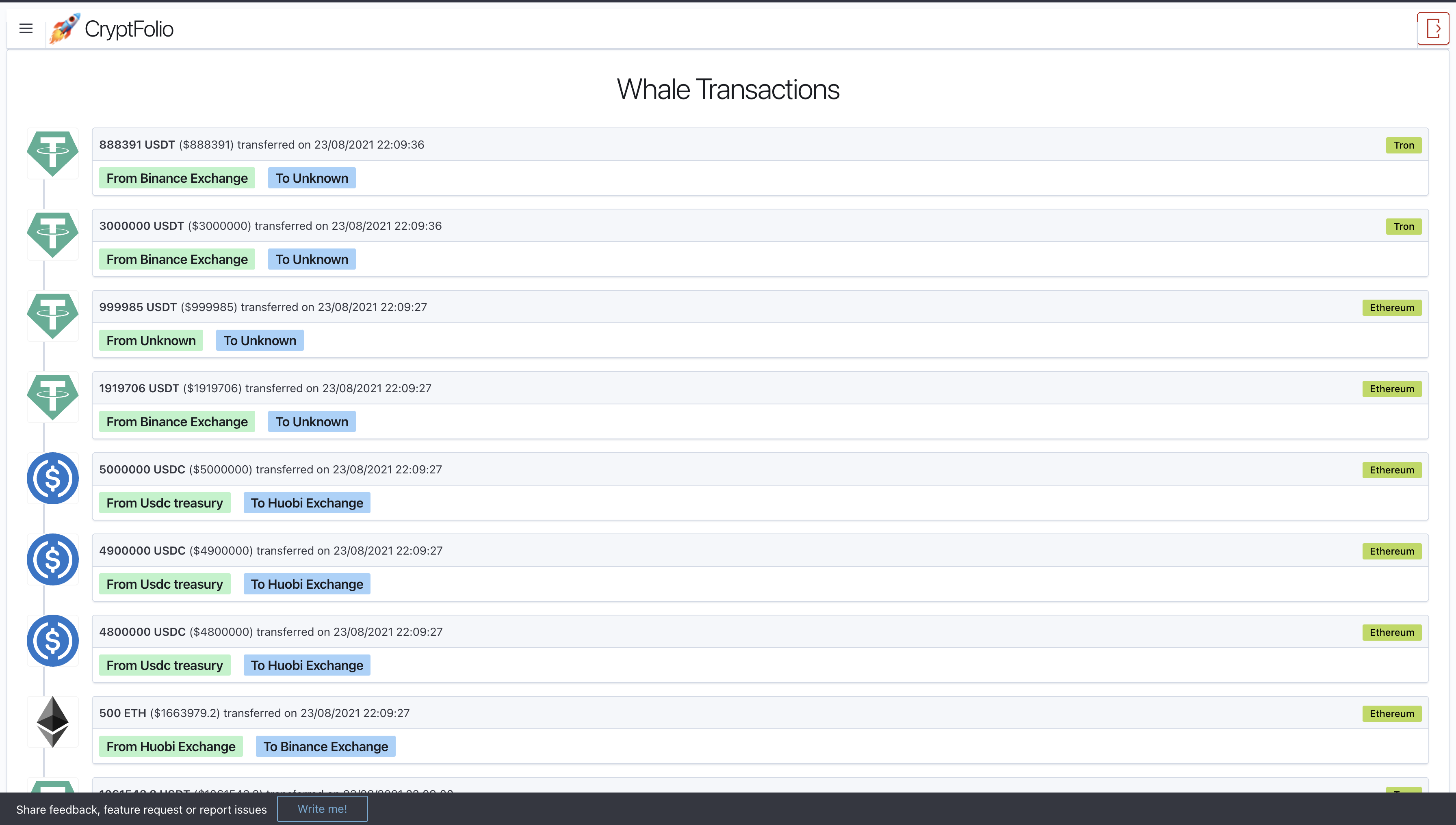 CryptFolio gallery image