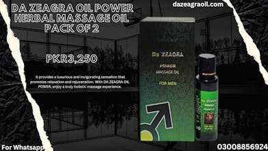 Da Zeagra Power Massage Oil In Pakistan gallery image
