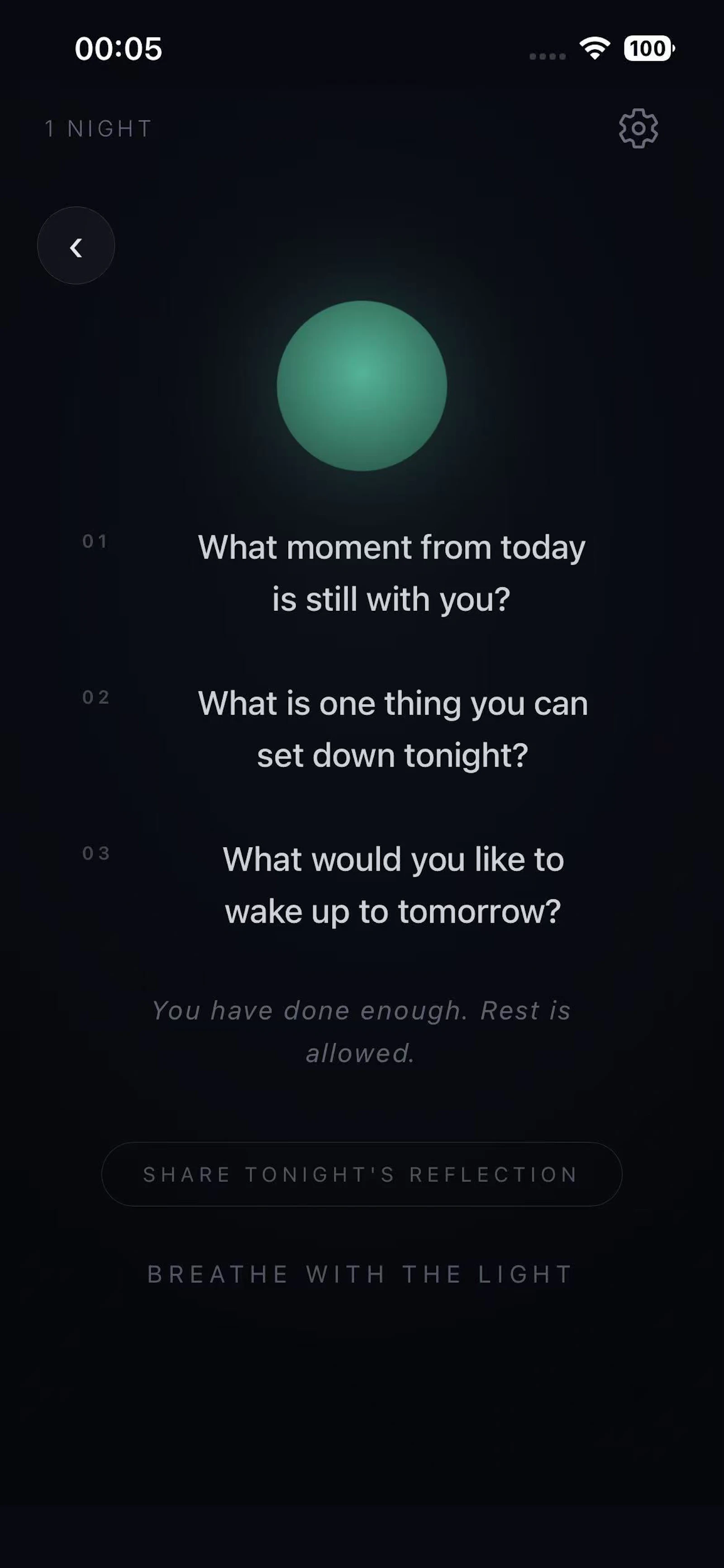 Exhale Night screenshot 4