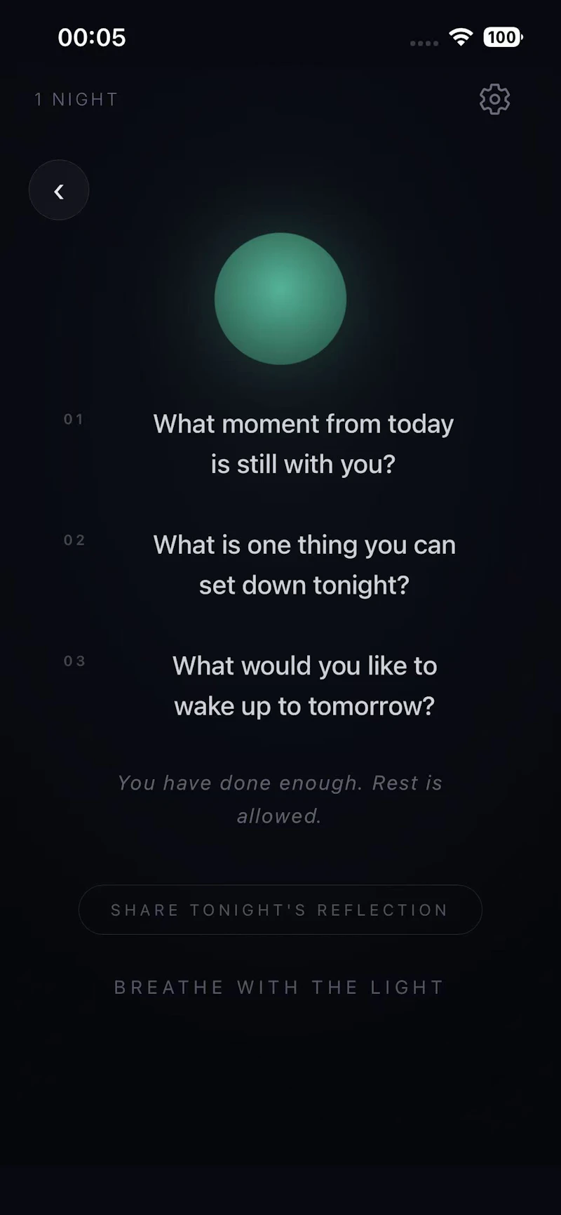 Exhale Night screenshot 4
