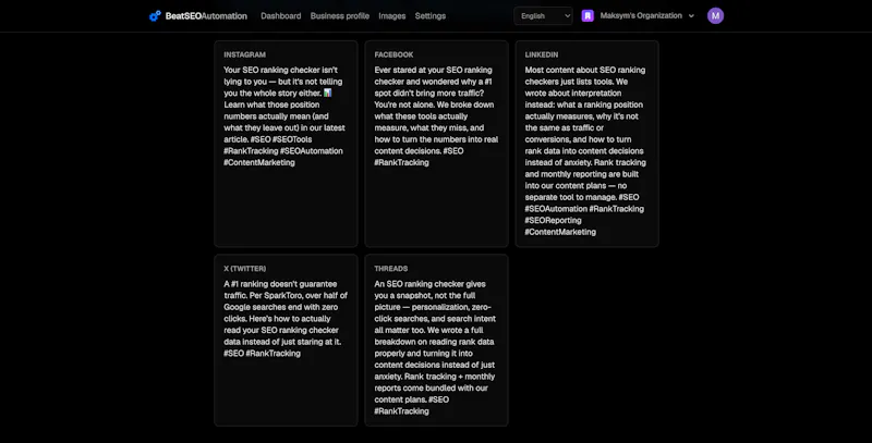 BeatSEOAutomation screenshot 4