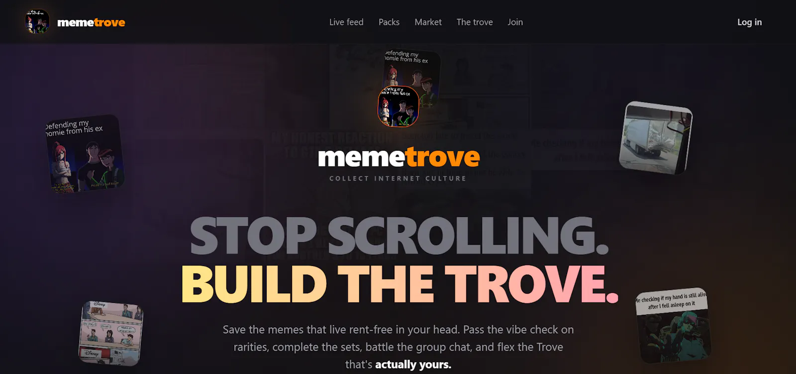 MemeTrove screenshot 1