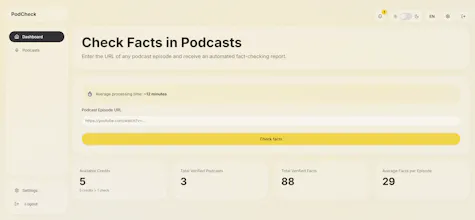 PodCheck gallery image