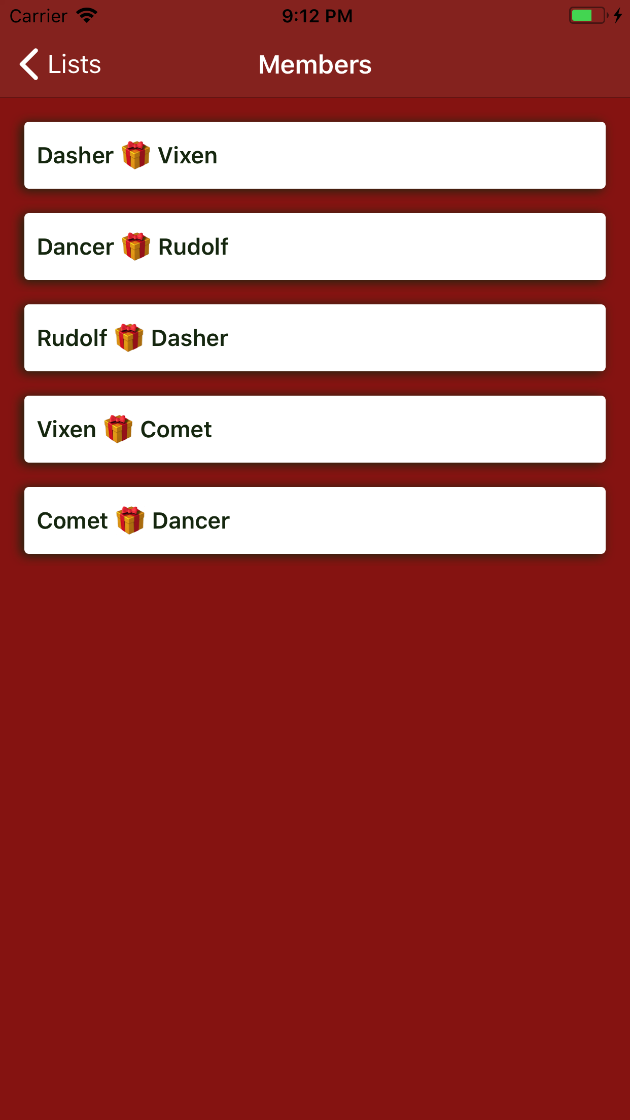 Simple Secret Santa Generator gallery image