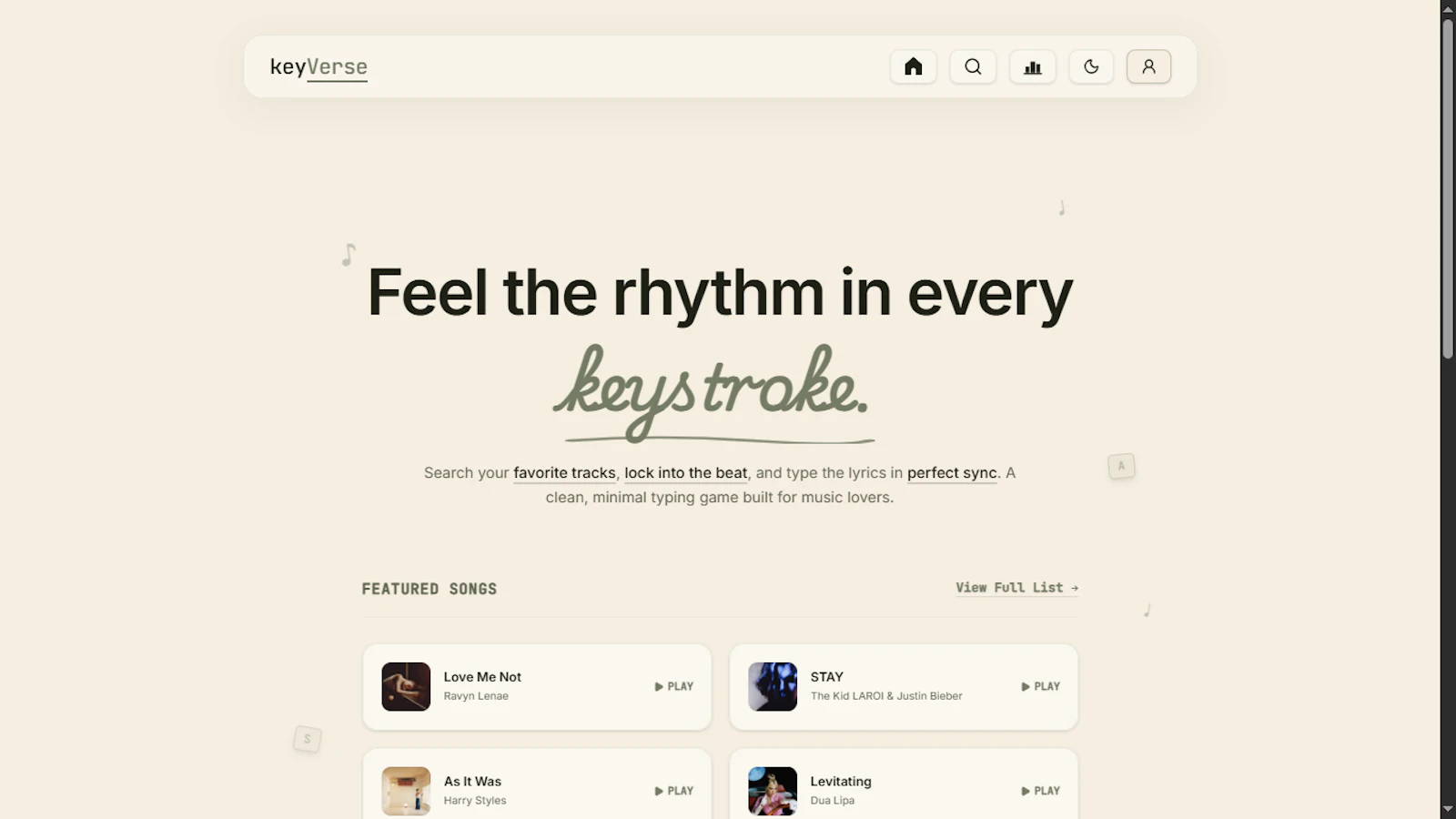Keyverse screenshot 2