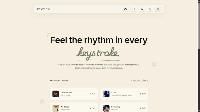 Keyverse screenshot 2