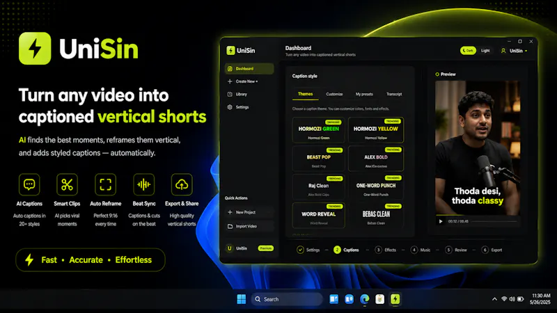 UniSin  screenshot 1