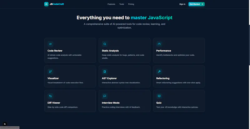 JSCodeCraft screenshot 2