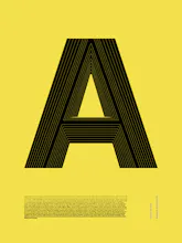 Inter Typography Art Print gallery image