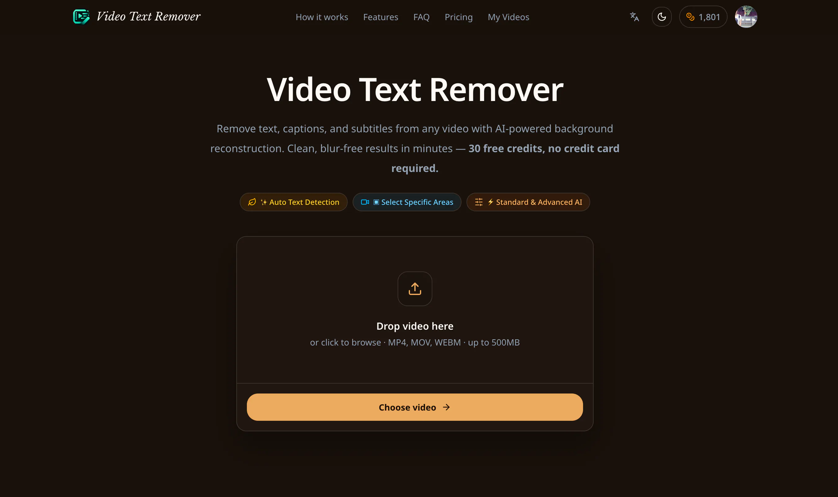 Video Text Remover 截图