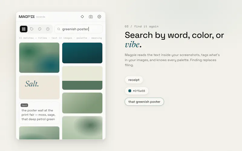 Magpie screenshot 4