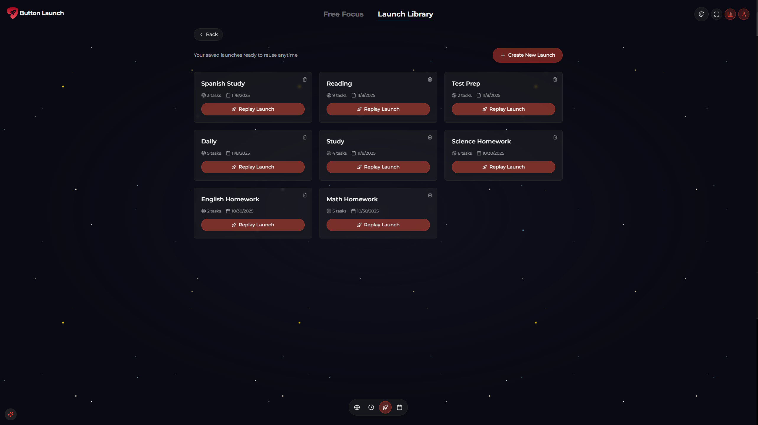 Button Launch gallery image