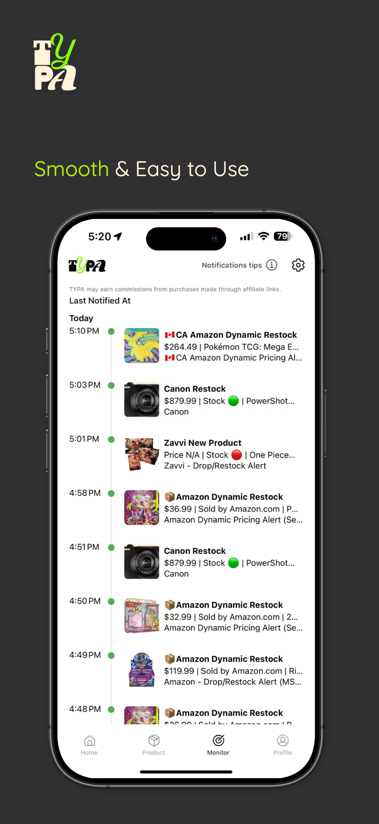 TYPA App gallery image
