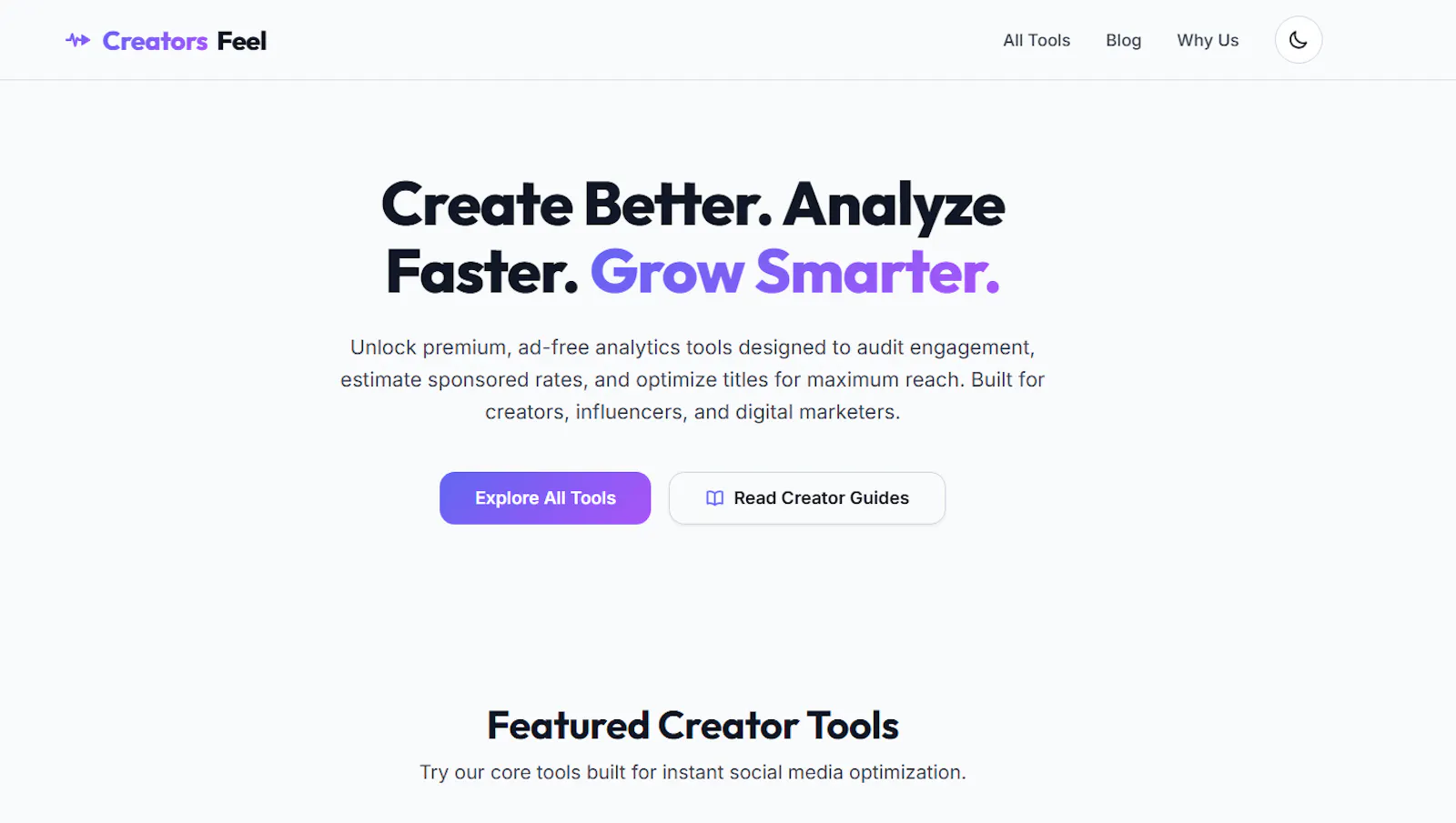 CreatorsFeel screenshot 1