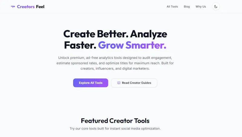 CreatorsFeel screenshot 1