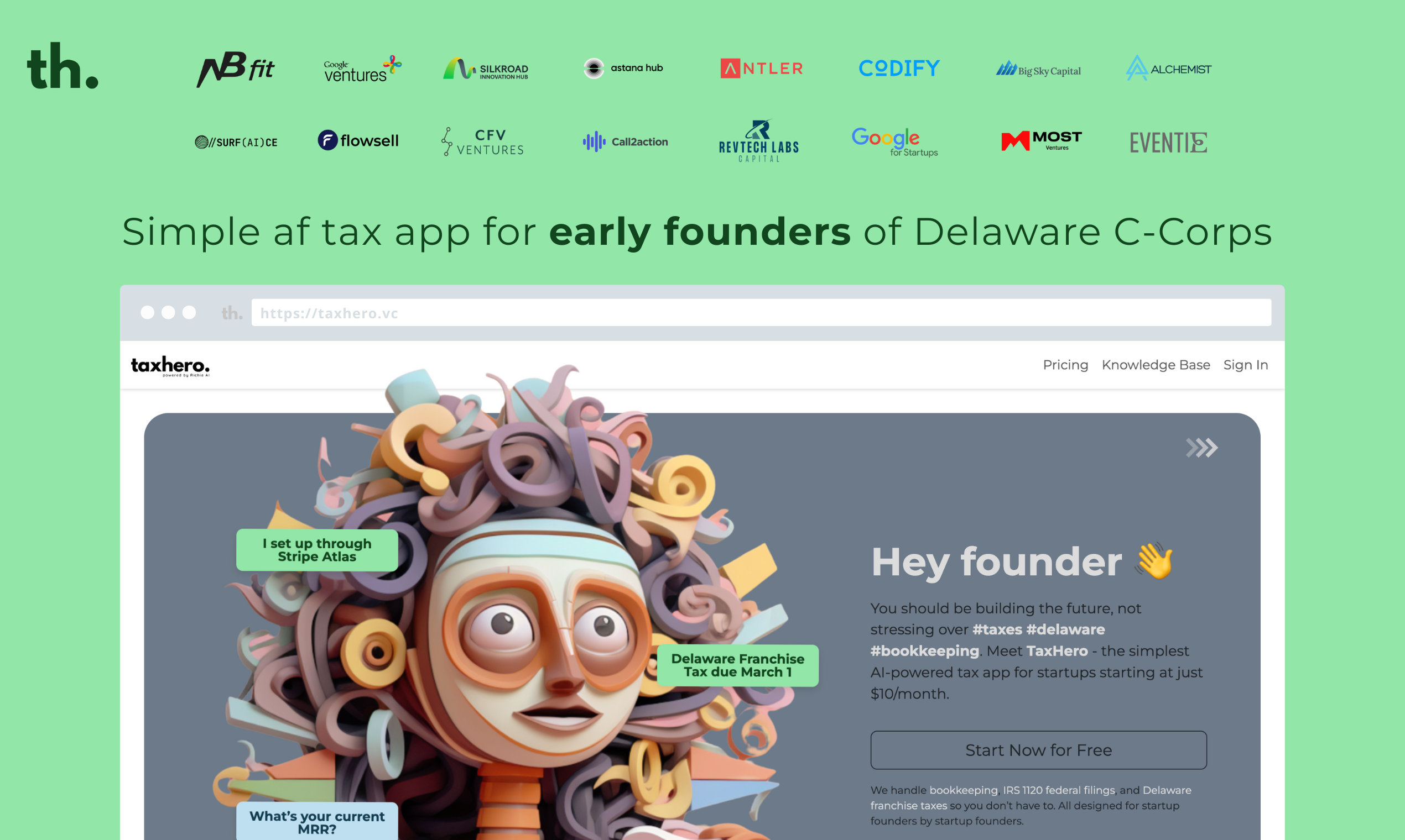 taxhero 2.o - แอพภาษีที่ขับเคลื่อนด้วย AI ที่ง่ายที่สุดสำหรับการเริ่มต้นระยะเริ่มต้น media 2