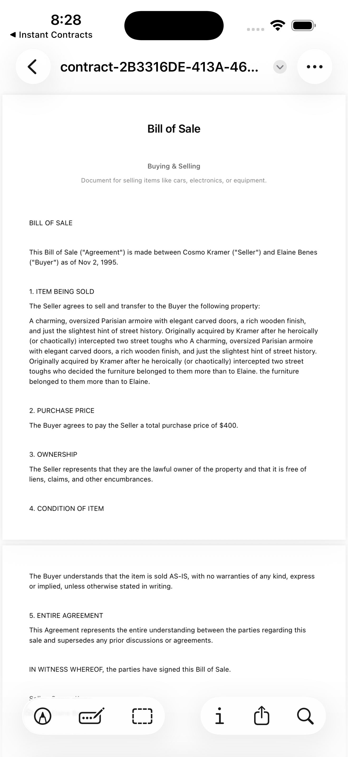 Instant Contracts gallery image