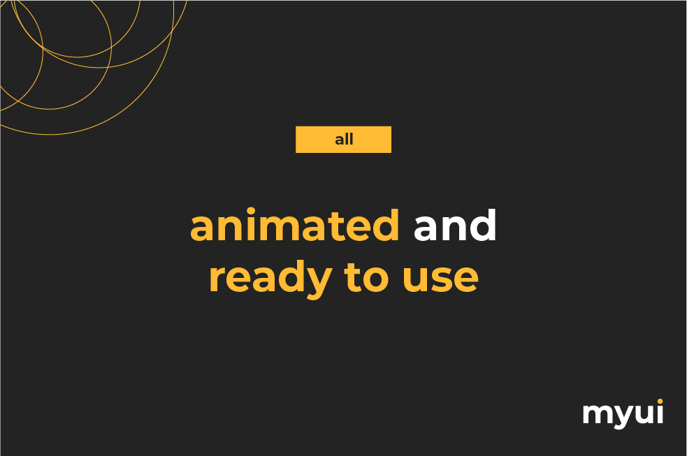 myUI - Animated  UI  Elements gallery image