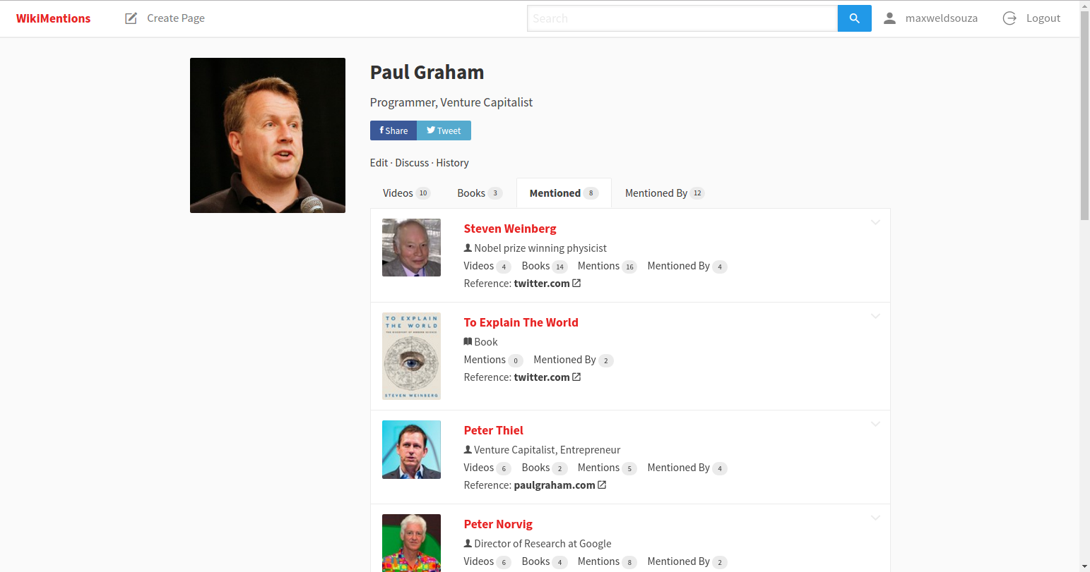 WikiMentions gallery image