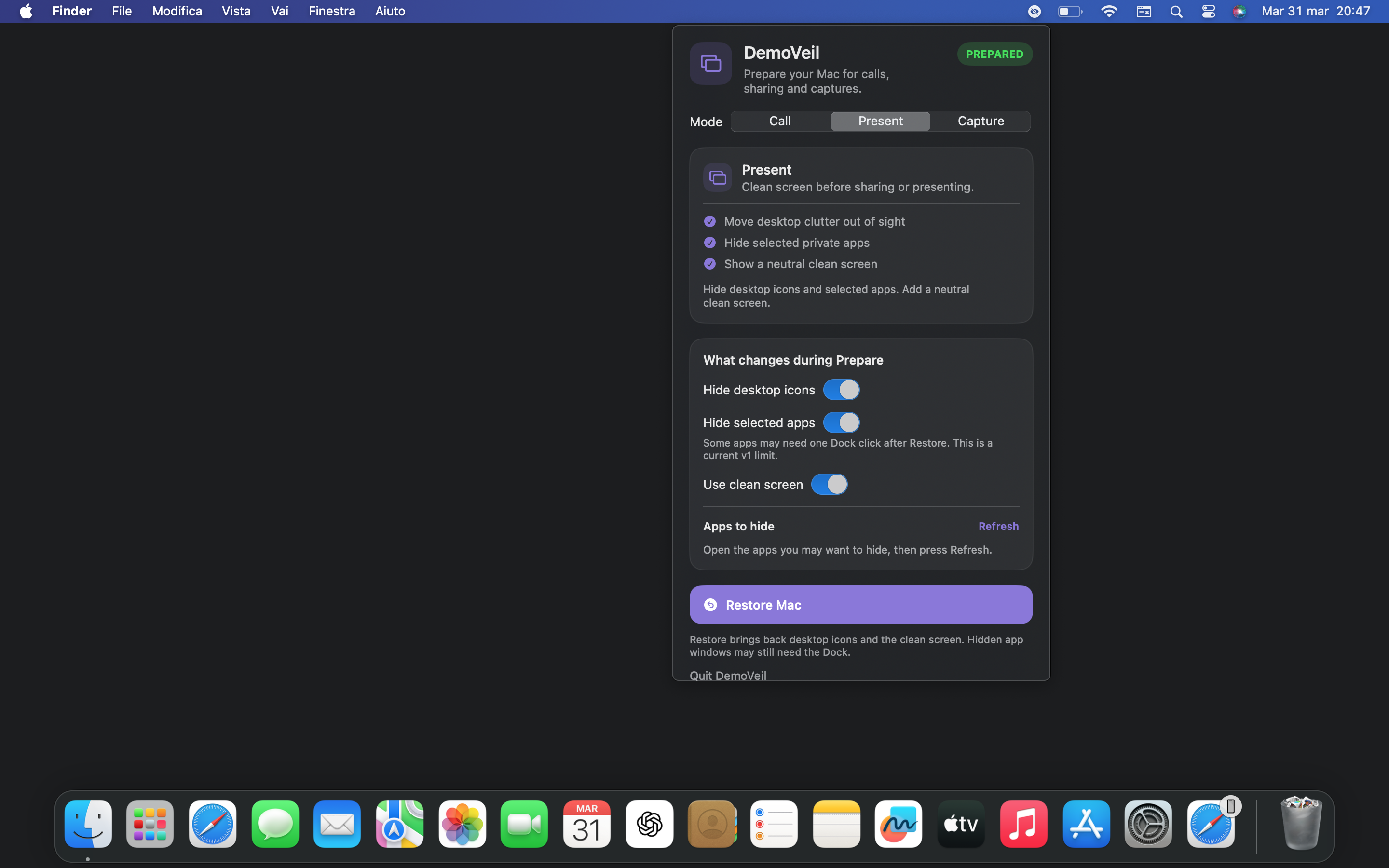DemoVeil gallery image