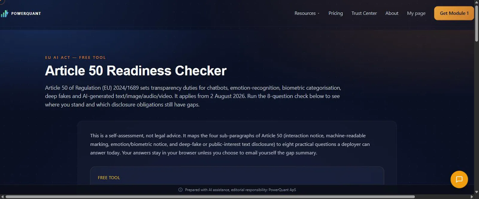 PowerQuant screenshot 3