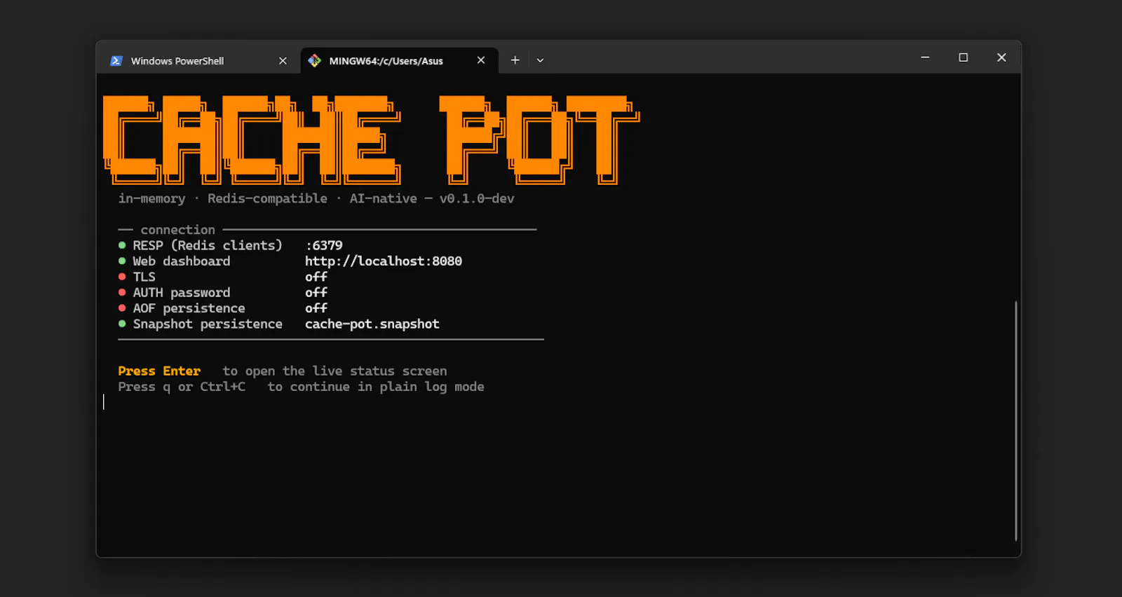 Cache-Pot screenshot 2