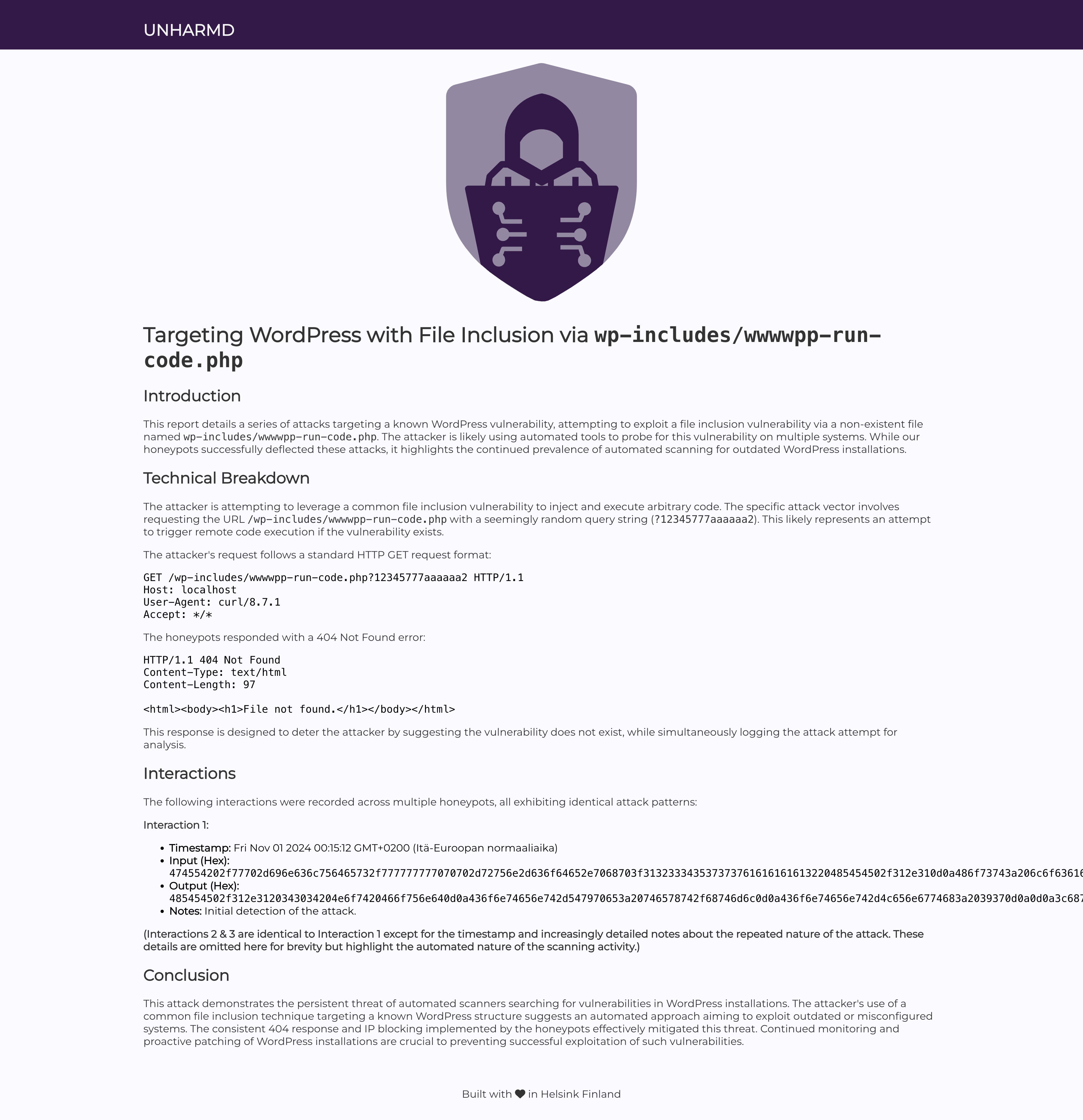 Unharmd gallery image