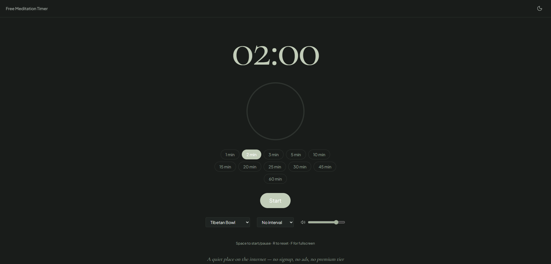 Free Meditation Timer gallery image