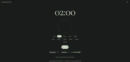 Free Meditation Timer gallery image