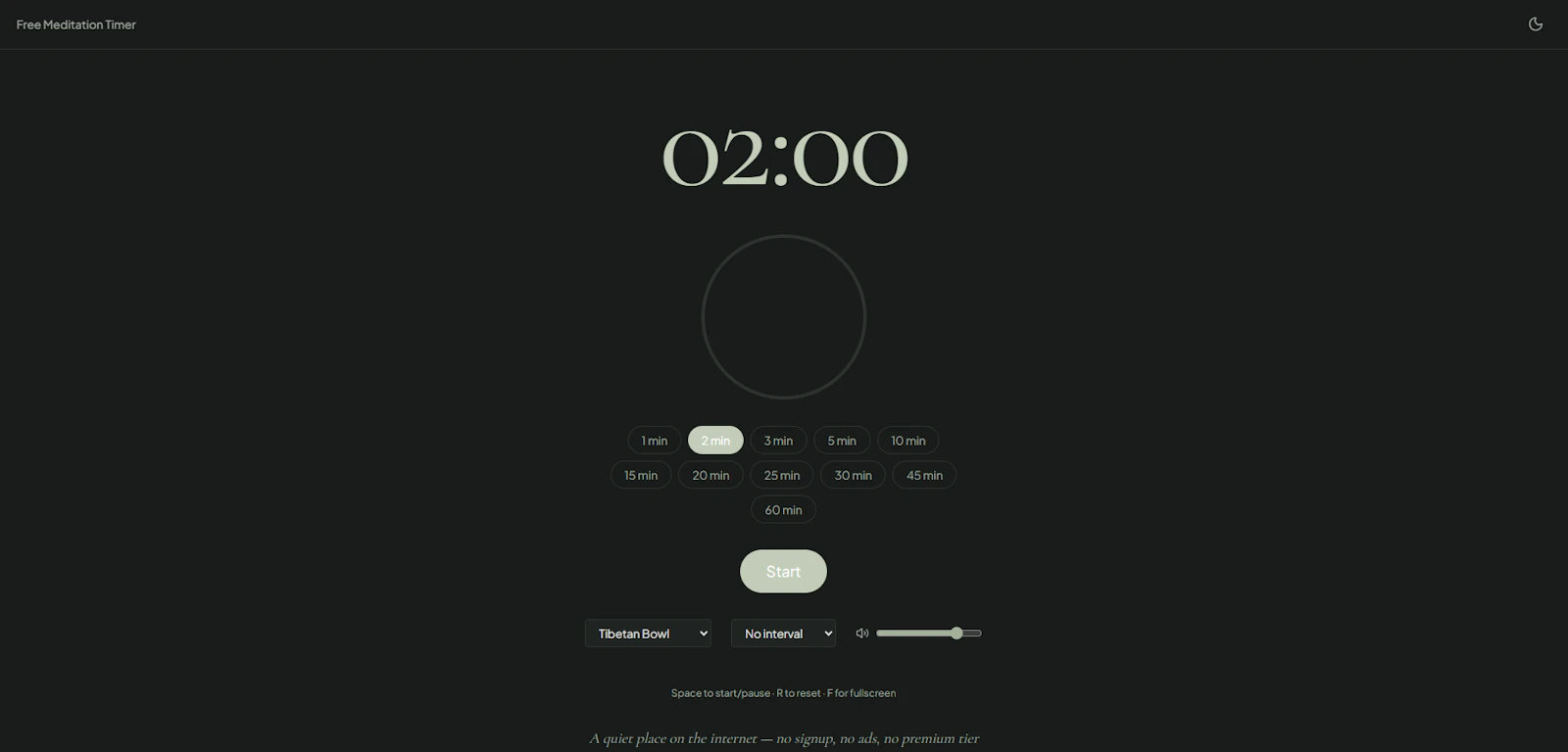 Free Meditation Timer screenshot 4