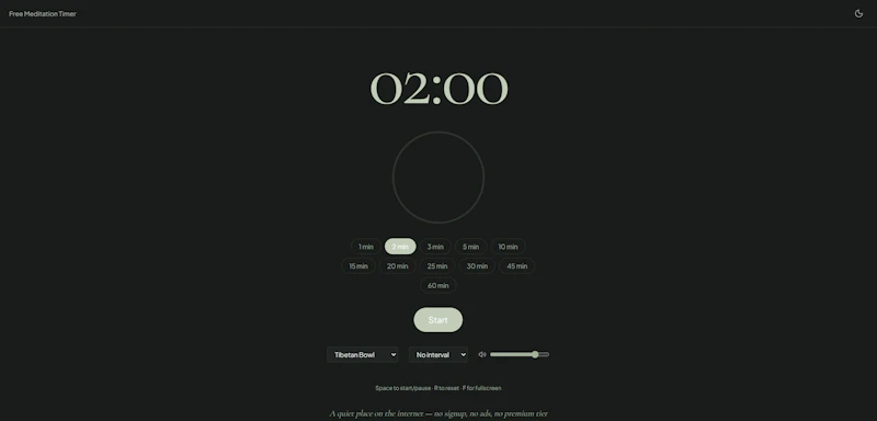 Free Meditation Timer screenshot 4