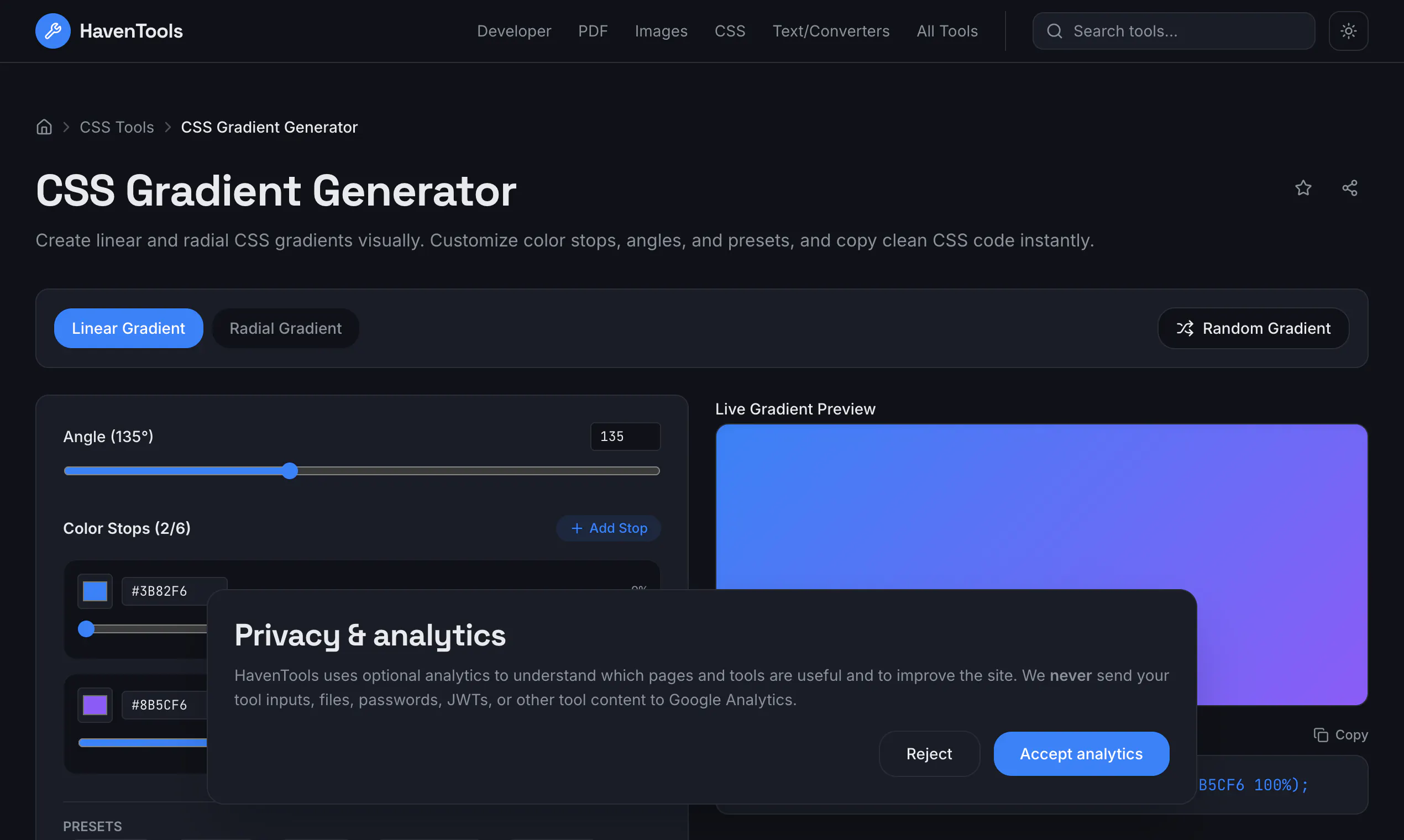 HavenTools gallery image