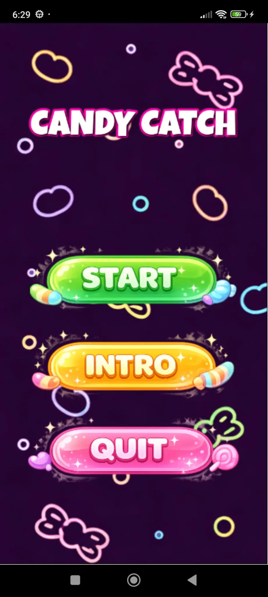 Banner del producto Candy Catch