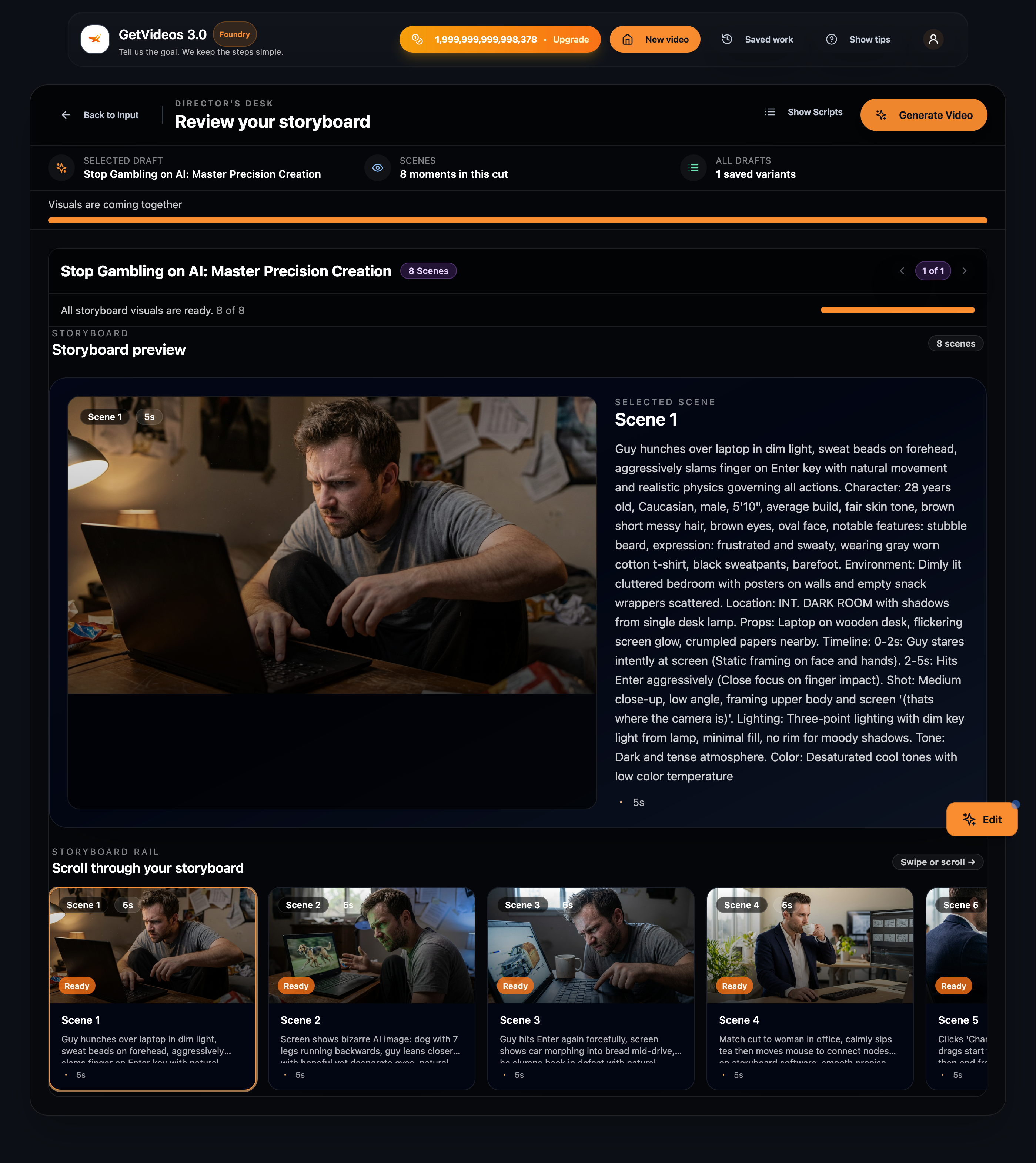 GetVideos 3.0 - Main product screenshot demonstrating key features and user interface