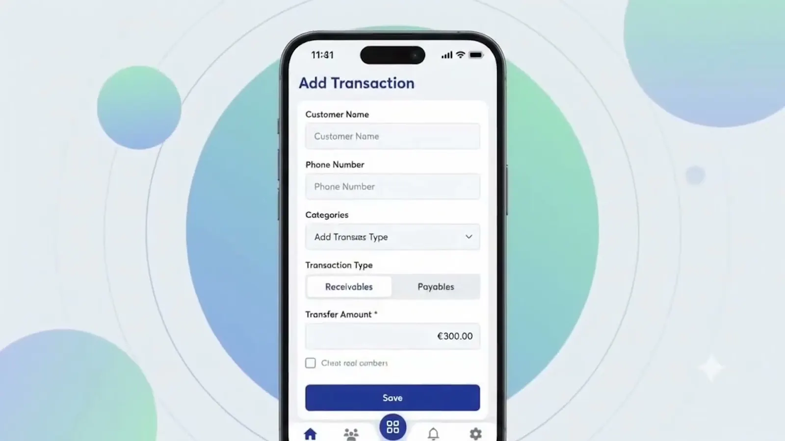 NetCari: Preliminary Accounting App screenshot 1 (video preview)
